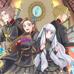 This is a pixiv picture whose title is ダンジョン攻略.