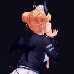 This is a pixiv picture whose title is ちょこ先生.