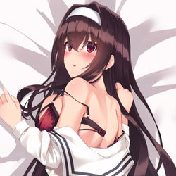 This is a pixiv picture whose title is 詩羽先輩.
