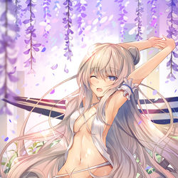 This is a pixiv picture whose title is 水着ルマラン.