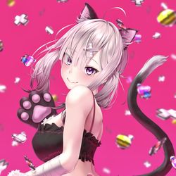 This is a pixiv picture whose title is skyk nya🐾.