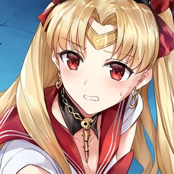 This is a pixiv picture whose title is エレシュキガル.
