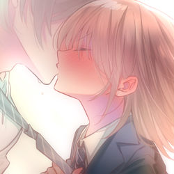 This is a pixiv picture whose title is 「鈍感！このバカっ！！！」.