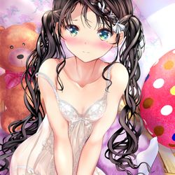 This is a pixiv picture whose title is スリップの女の子.