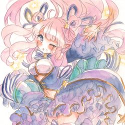 This is a pixiv picture whose title is ハツネちゃん.