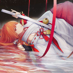 This is a pixiv picture whose title is 上杉绘梨衣.