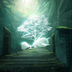 This is a pixiv picture whose title is 祭壇.