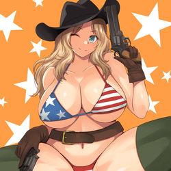 This is a pixiv picture whose title is カウガール風おケイさん.