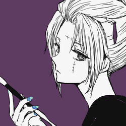 This is a pixiv picture whose title is 匂わせネイル.