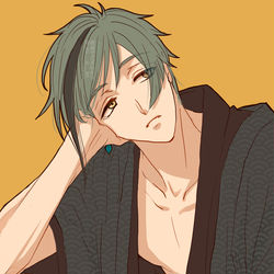 This is a pixiv picture whose title is フロイドさんと和装.