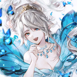 This is a pixiv picture whose title is FF14 titania.