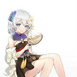 This is a pixiv picture whose title is 德丽莎 观 星.