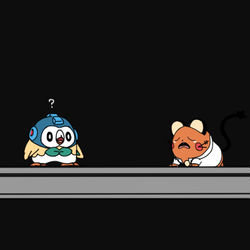 This is a pixiv picture whose title is モクロー詰め6.
