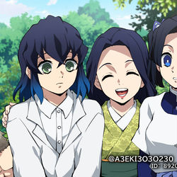 This is a pixiv picture whose title is 💙.