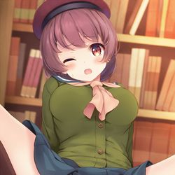 This is a pixiv picture whose title is 制服娘.