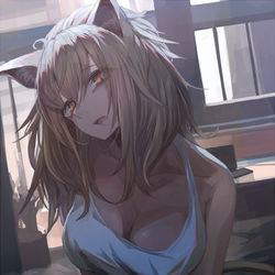 This is a pixiv picture whose title is lioness.