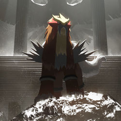 This is a pixiv picture whose title is 炎帝.