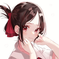 This is a pixiv picture whose title is かぐや様.