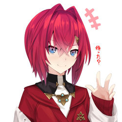 This is a pixiv picture whose title is 公式美少女ライバー.