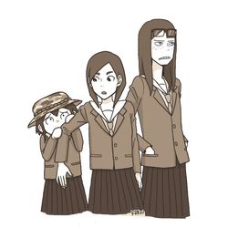 This is a pixiv picture whose title is 【映像研には】Twitterログ【手を出すな】.