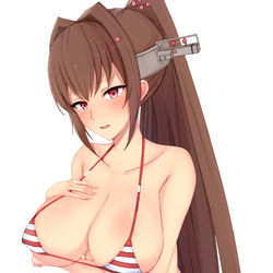 This is a pixiv picture whose title is Yamato.