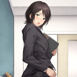 This is a pixiv picture whose title is 麻耶ちゃん先生.