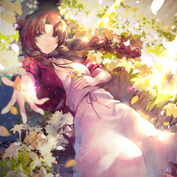 This is a pixiv picture whose title is Aerith.