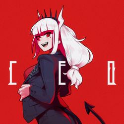 This is a pixiv picture whose title is LUCIFER.