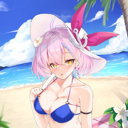 This is a pixiv picture whose title is 考えゴトの多い夏.