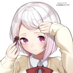 This is a pixiv picture whose title is 椎名唯華.
