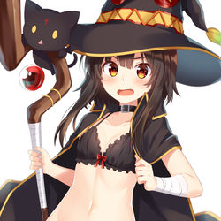 This is a pixiv picture whose title is めぐみん.