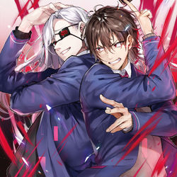 This is a pixiv picture whose title is 自称Fランクのお兄さま9巻.