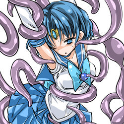 This is a pixiv picture whose title is セーラーマーキュリー定期.