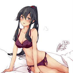 This is a pixiv picture whose title is 矢矧さんの準備が整い次第、直ちに遂行する事。.