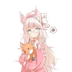 This is a pixiv picture whose title is 幼狐🦊.