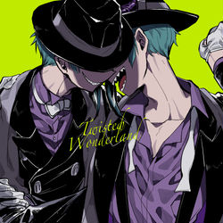 This is a pixiv picture whose title is twst log.