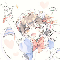 This is a pixiv picture whose title is おりこうメイドさん.