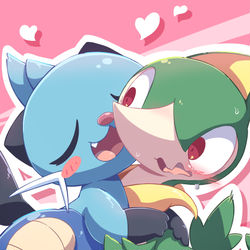 This is a pixiv picture whose title is 密です.