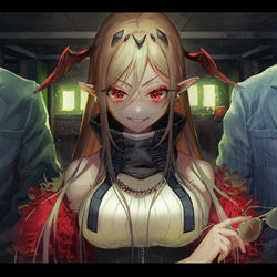 This is a pixiv picture whose title is 危険なビジネス.