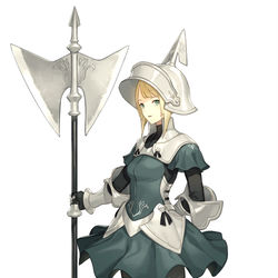 This is a pixiv picture whose title is 鉄矢帽の哨兵.