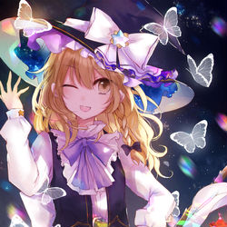 This is a pixiv picture whose title is 魔理沙.