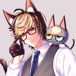 This is a pixiv picture whose title is ジャック擬人化.