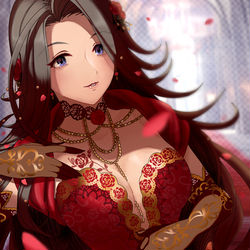 This is a pixiv picture whose title is 最後の仕上げに.