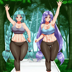 This is a pixiv picture whose title is COMMISH: Canal & Reverie Vorfeed.