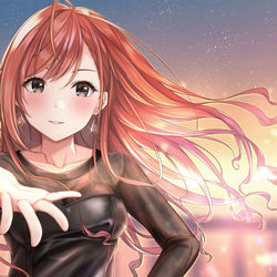 This is a pixiv picture whose title is 夏葉。.