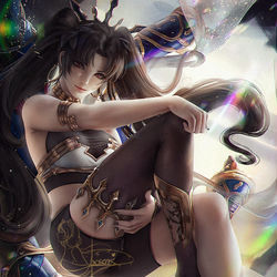 This is a pixiv picture whose title is アーチャー / Ishtar.