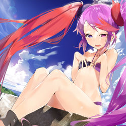 This is a pixiv picture whose title is 水着ミサキ.