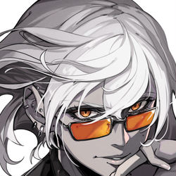 This is a pixiv picture whose title is Black.