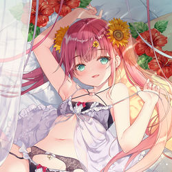 This is a pixiv picture whose title is Tropical　Girl.