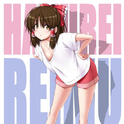 This is a pixiv picture whose title is 霊夢さん.